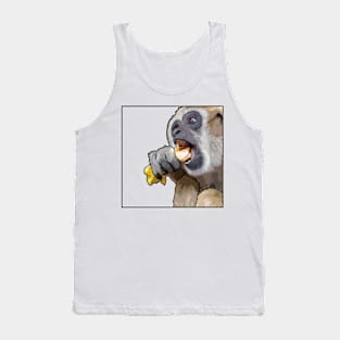 Snacking Gibbon Tank Top